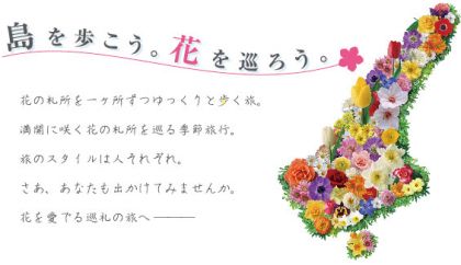 あわじ花へんろ花の札所の開花情報